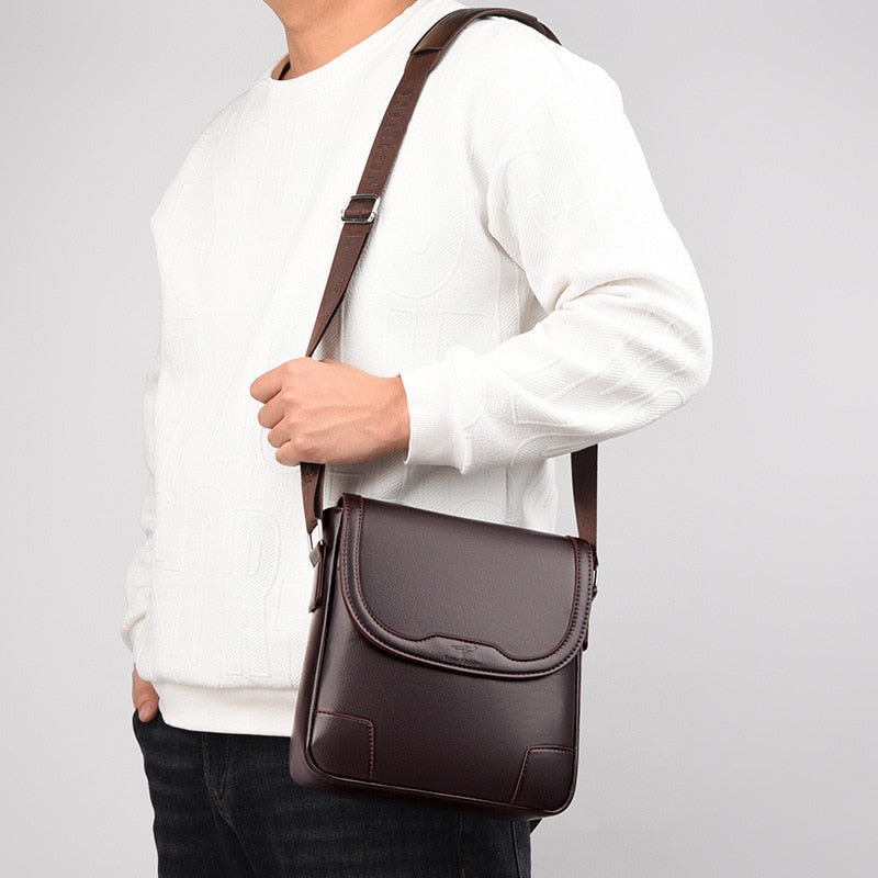 Bolsa de Couro Masculina Classic