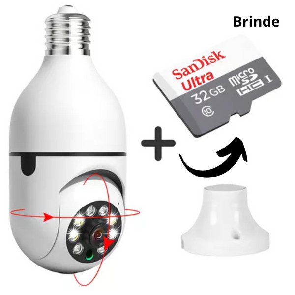 [BLACK FRIDAY 🔥 ] - Camera  Ultra-Inteligente detector + BRINDE: CARTAO MICRO SD 32G - Fica por dentro de cada movimento suspeito sem ser descoberto