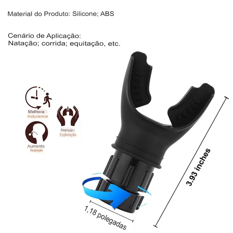 Respirador Lung trainer 🔥 PAGUE 1, LEVE 2 🔥 - Potencialize seus pulmões para o máximo desempenho